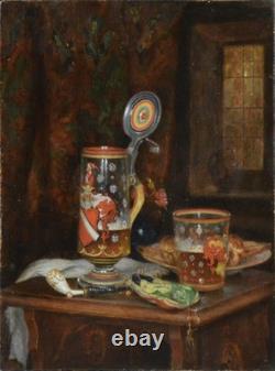 German School, 19th Century. Still Life