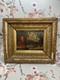 Golden Wooden Frame, (19th Century) Oil On Mahogany