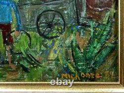 Gregoire Michonze (1902-1982) Rare Painting Landscape Anime Origin. Frame 2/2