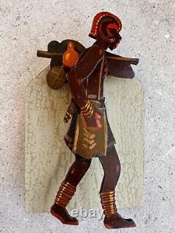 Guilherme d'Oliveira MARQUES (1887-1960) - PAINTED WOOD SCULPTURE - AFRICANISM TBON