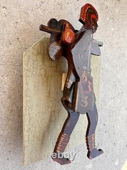 Guilherme d'Oliveira MARQUES (1887-1960) - PAINTED WOOD SCULPTURE - AFRICANISM TBON