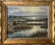 Hsp Painting. Early 20th Century Camargue Landscape Signed Jordyan + Frame