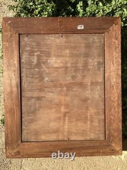 Henderson Ec. American Old Painting Signed Oil on Wood Still Life from 1932