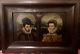 Henri Iii And Louise Lorraine Oil On Panel Framed Early Xixth