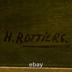 Henri ROTTIERS (1880-1958) ARTPRICE Old painting Oil Still life 75x46cm