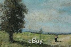 Henri Van Der Hecht, 1841-1901, Beautiful Countryside View, Cote Up To 2.400 Euros
