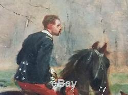 Henry-louis Dupray (french, 1841-1909) Old Oil Painting Original Painting