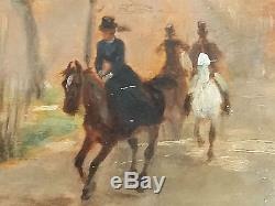 Henry-louis Dupray (french, 1841-1909) Old Oil Painting Original Painting