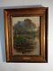 Hsp Lakeside By G. Charpentier 19th Century Painting