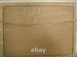 Impressionist Painting Normandy Landscape Seine HSP signed LAUNAY (1890 / 1956)