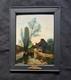 Impressionist Painting, Oil On Wood Signed Northern School + 4 New Cds