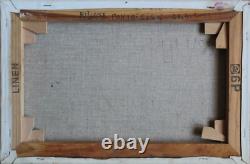 Impressionist Painting by Jean-Paul Ulysse, Rome Prize, Pontoisian Shore Impressionist Painting by Jean-Paul Ulysse, Rome Prize, Pontoisian Shore