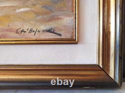 Impressionist Still Life Oil Painting Fruits, Vegetables, Flowers Signed