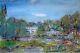 Impressionist Painting: Jean-paul Ulysse, Prix De Rome, Pontoise Shore