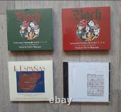 Impressionist painting, oil on wood signed Northern School + 4 new CDs