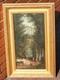 Jabiot. 1875. Animated Landscape Under Wood Oil Painting On Wood Panel