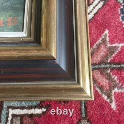 J CLAUZEL Underbrush In Autumn Original Signed Oil On Canvas Fauvist B E Rare