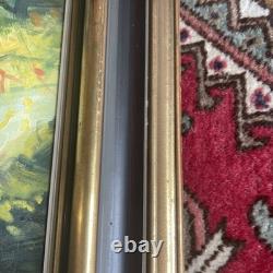 J CLAUZEL Underbrush In Autumn Original Signed Oil On Canvas Fauvist B E Rare