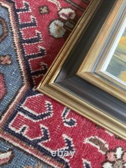 J CLAUZEL Underbrush In Autumn Original Signed Oil On Canvas Fauvist B E Rare