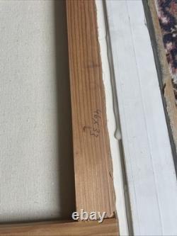 J CLAUZEL Underbrush In Autumn Original Signed Oil On Canvas Fauvist B E Rare