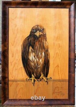 Jacques Nam, Eagle, Bird, Painting, Animals, Art Deco, Art Nouveau, Paul Jouve