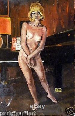 Jacques-loti (1926) Hsp Nude 50 'young Painting New School Of Paris