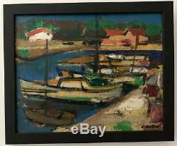 Jean Hugon Piraillan Cap Ferret Arcachon 1952 Bordeaux Painter Hsp