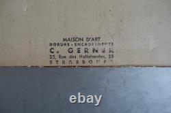 Jean Jacques Philippon (1920) oil painting with marine landscape decor signed and dated