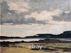 Jean-gabriel Goulinat (1883-1972)-tablee-bretagne-paris-bord De Mer Finistère