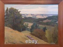 Joseph Laferrière Campaign Lorraine Lorraine Artist Oil on Wood 1867 1954