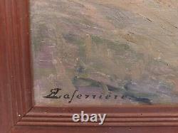 Joseph Laferrière Campaign Lorraine Lorraine Artist Oil on Wood 1867 1954