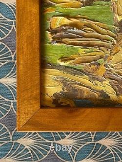 Jules Oscar Maes (1881-1967) Oil on wood Signed The Hay XX