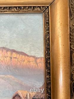 LOUIS DUPUY Eugène GALIEN-LALOUE (1854-1941) oil landscape on wood panel