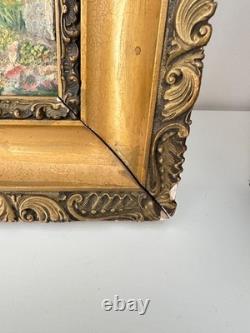 LOUIS DUPUY Eugène GALIEN-LALOUE (1854-1941) oil landscape on wood panel