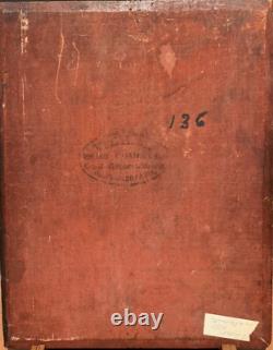 Léon Richet (1847-1907) The Maquis of Montmartre, 1865 Barbizon painting