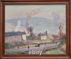 Léonard Bordes 1898-1968. School of Rouen. The Surroundings of Rouen