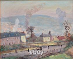 Léonard Bordes 1898-1968. School of Rouen. The Surroundings of Rouen
