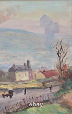 Léonard Bordes 1898-1968. School of Rouen. The Surroundings of Rouen
