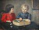 Leopold Haeck, 1868-1928, Portrait, Children 1891, Games, Cotes Until 1,600 Euros