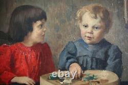 Leopold Haeck, 1868-1928, Portrait, Children 1891, Games, Cotes Until 1,600 Euros