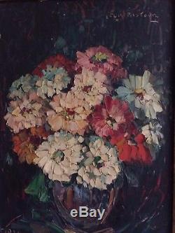 Louis Pastour, Oil On Panel, 1929