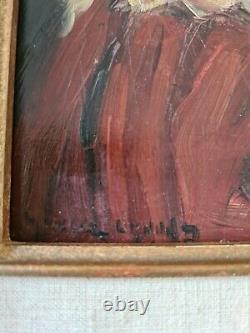 Marcel Arnaud (1877-1956) Self-portrait In Musketeer Oil Frame Aix