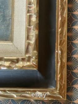 Marcel Pouget (1923-1985) Oil on wood panel Signed Portrait 1943