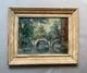 Marie-antoinette Nadalon-hallez, Bridge Over The Vienne In Limoges, Antique Painting