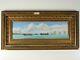 Marine Hsp Xix° Trailer Regatta Basque Country Old Painting Old Frame