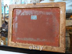 Marks Metz Mont Saint Quentin Albert Marks Oil on Wood