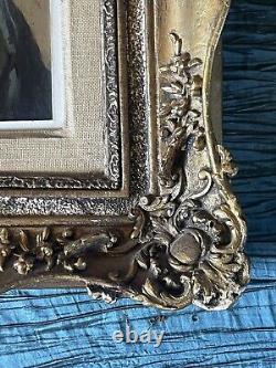 Maurice Bismouth (1891-1965) Oil on wood Signed Portrait of Rabbi XX