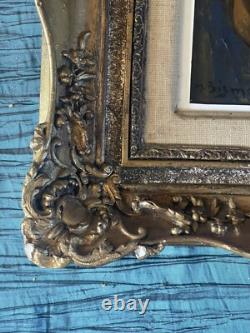 Maurice Bismouth (1891-1965) Oil on wood Signed Portrait of Rabbi XX