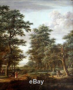 Meindert Hobbema, Landscape, Holland, Painting, Painting, Netherlands, Ruisdael