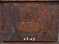 Mill in Holland. Auguste ANASTASI (1820-1889). French painter Barbizon school